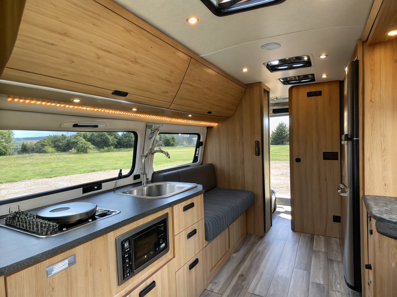 Professional caravan solar and battery management system installation