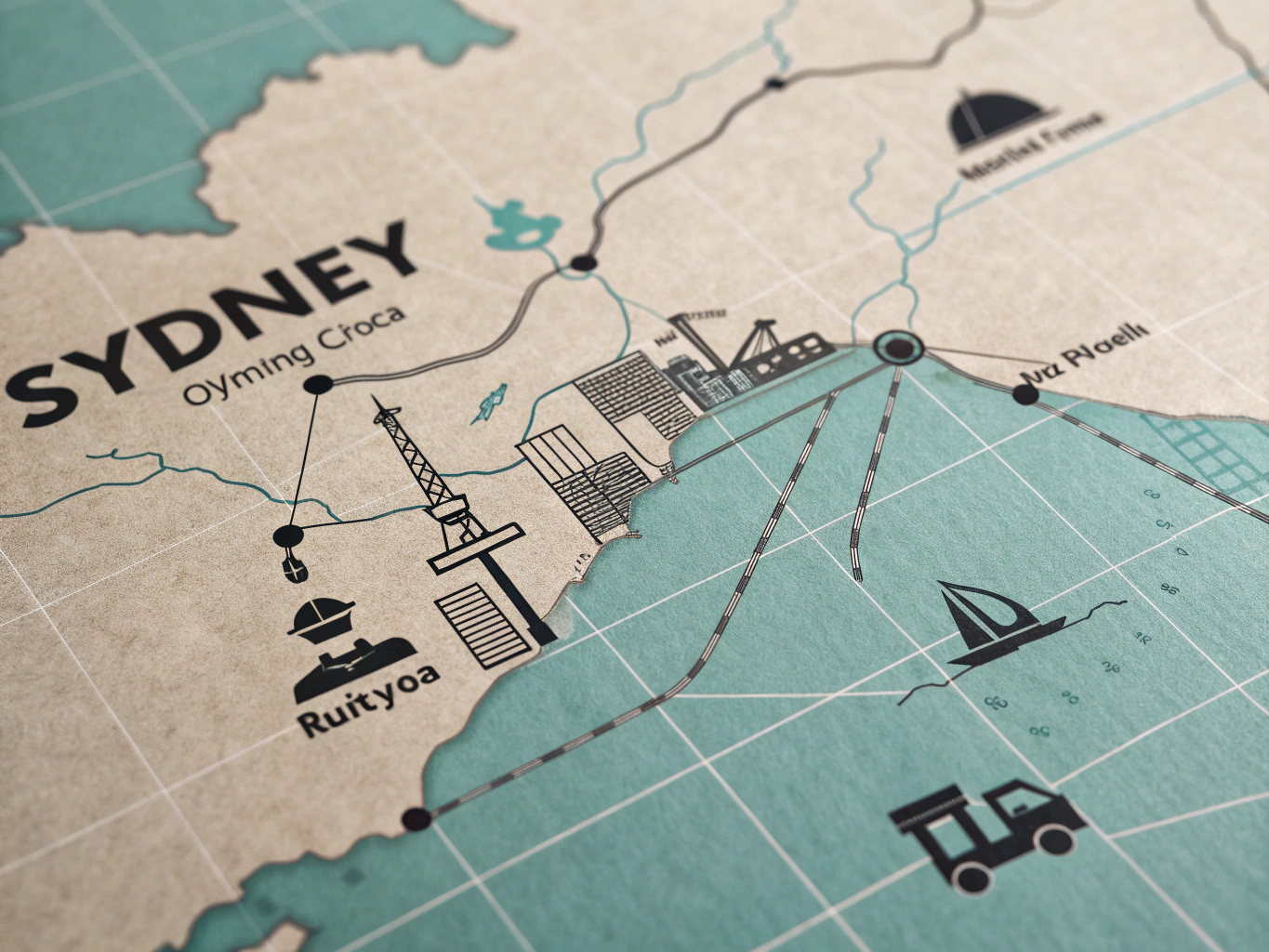 Map of Sydney Service Areas